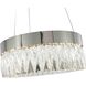 Canada LED 16 inch Chrome LED Chandelier Ceiling Light